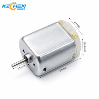 Moteur CC à aimant permanent miniature 280, 3V-12V, haute vitesse 10000 tr/min, pour projets DIY, jouets RC, maison intelligente, projets scientifiques et modèles réduits