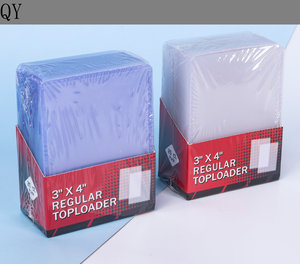 Protectores de Tarjetas Premium YY Toploader, Paquete de 100 Unidades para Tarjetas Coleccionables, Caja de Plástico para Tarjetas de Visita - Product Image 5
