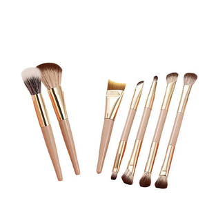 Vente chaude ensemble de pinceaux de maquillage professionnel nouveau Design matériau végétalien doux à double extrémité pour l'utilisation de correcteur de visage - Product Image 3