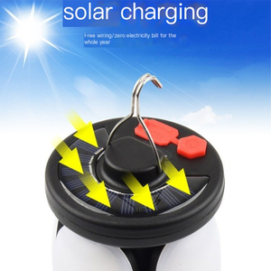 Nouvelles lampes LED solaires pour tente de camping extérieure, rechargeables, pour jardin et route, éclairage d'urgence IP65 pour stand de rue et maison - Product Image 2