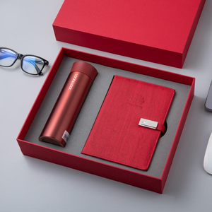 OEM ODM Custom Logo UV Printed <b>Notebook</b> Gift Box <b>Set</b> With Pen and Luxury Festival Business - Product Image 6