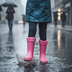 <span class=keywords><strong>Botas</strong></span> de Agua de PVC <span class=keywords><strong>para</strong></span> Niños, Modelo 2026, Personalizadas, con Forro de Peluche Desmontable, Impermeables, <span class=keywords><strong>para</strong></span> Invierno - Product Image 3