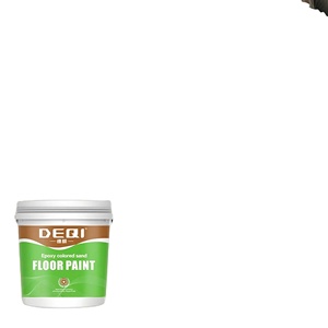 DEQI Epoxy Colored Sand <b>Floor</b> Paint Liquid Coating for <b>Brush</b> Application - Product Image 1
