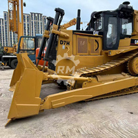 Tracteur sur chenilles d'occasion CAT D7H 23,6 tonnes pour projets de terrassement Fournisseur de machines de construction D7R D8N D6H CATD7H