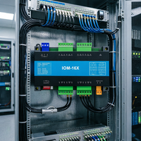 Módulo Universal de Adquisición de Datos Sunfull, E/S Programable de 16 Canales, Modbus RTU a RS485, para Modernización de Máquinas y Gateway IoT