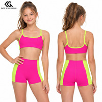 Tenues d'entraînement de danse professionnelles personnalisées pour filles, respirantes, pour studio de danse, vente en gros