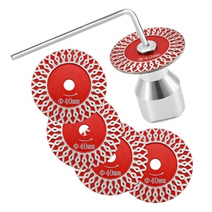 Lame de scie diamantée X Mesh Turbo Mini <span class=keywords><strong>pour</strong></span> gravure avec bride amovible M14 5/8''-11 <span class=keywords><strong>pour</strong></span> outils de marbre, granit et carrelage sur <span class=keywords><strong>meuleuse</strong></span> d'angle - Product Image 2