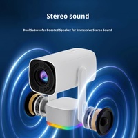 Projecteur K2 avec Android 11 LED Résolution 4K Pan-Tilt Portable pour une utilisation professionnelle et éducative