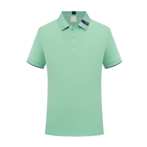 เสื้อโปโลระบายอากาศได้ดีสำหรับผู้ชายเสื้อโปโลลายตัวอักษร H 180กรัมสำหรับกีฬากอล์ฟ - Product Image 1