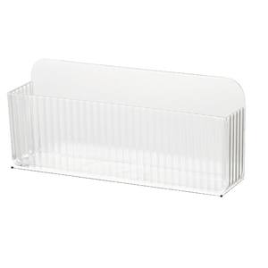 Support mural de stockage de pommade de luxe en acrylique ondulé avec boîte de rangement cloisonnée - Product Image 6