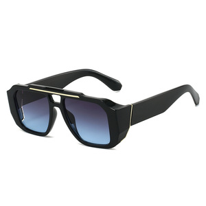 <span class=keywords><strong>2026</strong></span>年ファッションスクエアサングラス メンズ UV400 クラシックレトロサングラス レディース カスタムロゴ 卸売 トレンド サングラス - Product Image 1