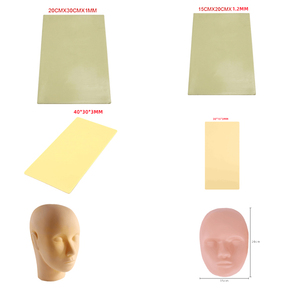 High Quality Eyebrow Microblading Tattoo <b>Practice</b> Skin Latex Training Skin for Permanent Makeup Professional Salon Use <b>Pad</b> - Product Image 1