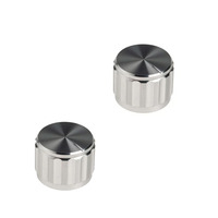 Bouton de volume personnalisé pour guitare électrique, bouton de contrôle du volume en métal solide, aluminium, acier inoxydable 304 316, pièce tournée CNC