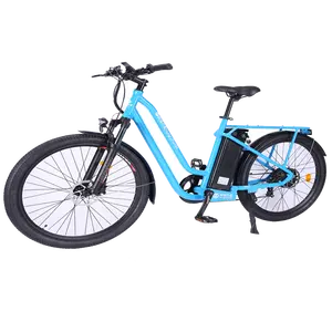 도로 후면 모터 구동 전자 자전거 27 인치 지방 타이어 MTB 500W 오토바이 전기 자전거 LED 헤드 라이트