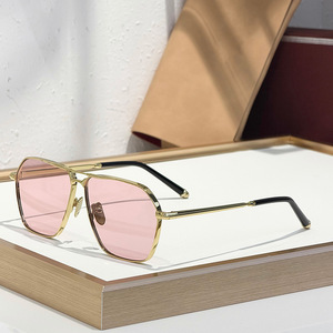 Gafas de sol de aviador Stellar para hombre, metálicas, con doble puente, polarizadas, protección UV400 para conducir - Product Image 4