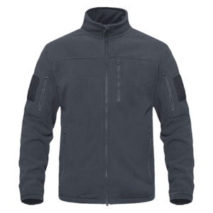 Nouveaux hommes décontracté Sports de plein air tactique polaire manteau automne et hiver col montant <span class=keywords><strong>alpinisme</strong></span> veste <span class=keywords><strong>pull</strong></span> - Product Image 4