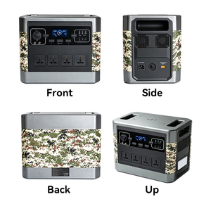 Unité de stockage solaire portable JTH//2000W 2016Wh avec lumière LED et prises CA pour caravanes et marchés aux <span class=keywords><strong>puces</strong></span> - Product Image 3