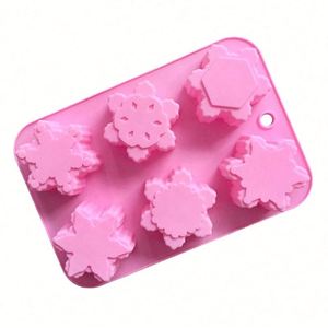 Moule en silicone effet neige pour la cuisson de gâteaux, la fabrication de savons, de bougies et de résine - Jetable, résistant aux hautes températures, facile à nettoyer - Product Image 4
