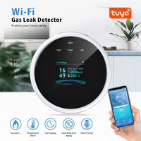 Détecteur de gaz naturel WiFi Tuya Smart Home à prix d'usine, contrôlé par application, détecteur de méthane pour la sécurité domestique PST-GS21