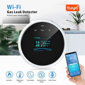Détecteur de gaz naturel WiFi Tuya Smart Home à <span class=keywords><strong>prix</strong></span> d'usine, contrôlé par application, détecteur de méthane pour la sécurité domestique PST-GS21 - Product Image 2