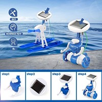 Nouveau 6 en 1 Diy Educational Robot Toy Solar Kit jouet vente en gros STEM jouet école kit scientifique pour les enfants