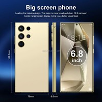 Envío Global, Smartphone Original S24 Ultra 5G LTE CDMA, 108MP, Pantalla AMOLED de 6.8 Pulgadas y 144Hz, 12GB+512GB de Almacenamiento, Carga Rápida de 65W