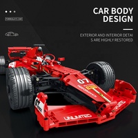 Bloc de construction de voiture le plus vendu avec télécommande F1 Simulation bloc de construction de course modèle de voiture 928 pièces