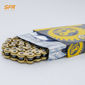 Chaîne de transmission de moto SFR New Steel 520 * 120 Heavy Duty Gold, 120 maillons, pour Yamaha <span class=keywords><strong>Suzuki</strong></span> Kawasaki - Product Image 3