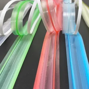 고품질 친환경 쉬운 눈물 플라스틱 지퍼 PE 플라스틱 지퍼 식품 가방 pe 플라스틱 지퍼