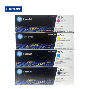 Cartuccia Toner a Colori W2220A W2221A W2222A W2223A 222A per Color <span class=keywords><strong>LaserJet</strong></span> Pro 3201dw 3202dw MFP 3301fdw 3302fdw, Confezione da 4 - Product Image 1