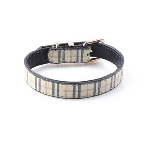 <span class=keywords><strong>Collar</strong></span> para perro con hebilla de metal, Gargantilla de cuero sintético con logotipo personalizado, pequeño o mediano, para mascotas, venta al por mayor, Amigo - Product Image 5