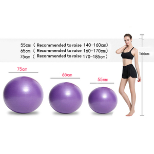 BunnyHi-<span class=keywords><strong>pelota</strong></span> azul para hacer ejercicio, <span class=keywords><strong>pelota</strong></span> para Pilates, ejercicios, <span class=keywords><strong>65</strong></span> <span class=keywords><strong>cm</strong></span>, 25cm, YJQ004 - Product Image 2