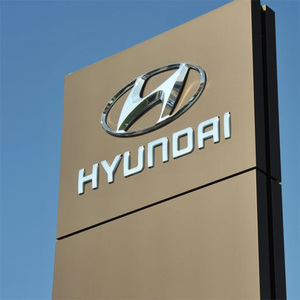 Nhà Sản Xuất Tùy Chỉnh Ngoài Trời Khách Sạn Xe 4S Cửa Hàng Kinh Doanh Chiếu Sáng LED Pylon Đăng Trung Tâm Mua Sắm Pylon Đăng Quảng Cáo - Product Image 2