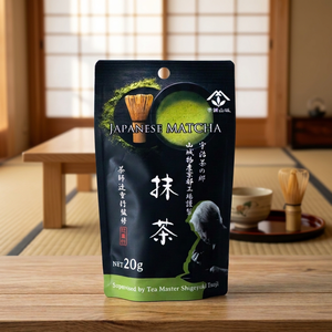 Yamashiro Tea Shop Poudre de Matcha Japonaise 20g Thé Vert Vapeur Supervisé par un Maître du Thé - Product Image 1
