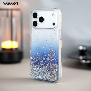 Funda para Teléfono Móvil VAWI B162 Starlight Sparkling Pink, Funda Radiante y Bonita para iPhone 14 15 16 17 Pro Max Coque Telephone - Product Image 2