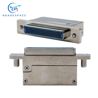 Connecteur Micro-D Rectangulaire en laiton, série J30J, modèles J30J-74ZKSL-A et J30J-100TJSL-A, conforme MIL-DTL-83513, type prise femelle.