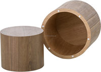 Nouveau personnalisé antique rond rustique en bois massif moderne ferme classique luxe Centre Table basse pour salon