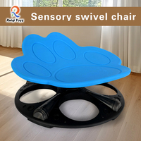 Chaise pivotante d'intégration sensorielle en plastique, équipement d'entraînement à l'équilibre pour l'autisme et le TDAH, jouet