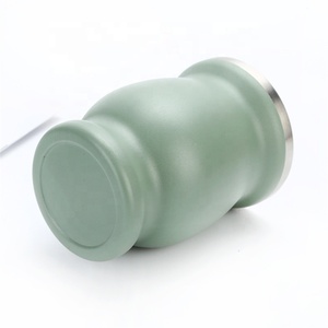 Tasse à thé en acier inoxydable portable de 8oz avec cuillère pour adultes - Product Image 2