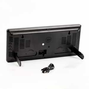 Bán buôn New 3808l lớn màn hình <span class=keywords><strong>LED</strong></span> kỹ thuật số Đồng hồ treo tường với nhiệt độ ẩm hiển thị bảng đồng hồ - Product Image 6