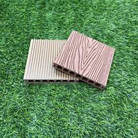 Planches de terrasse en composite WPC à grain de bois en relief 3D, sans joint, prix personnalisés