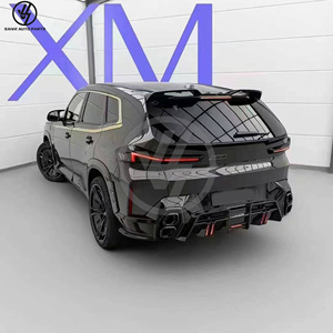 Nouveau kit carrosserie en fibre de carbone sèche, emballé sous vide, ajustement 1:1, pour capot/aileron arrière/diffuseur arrière XM 2022-2023, finition brillante sergé pour voiture - Product Image 2