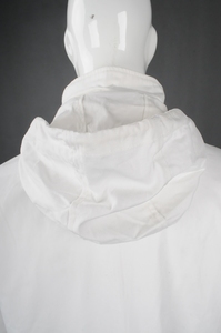 OEM Wholesale Men's Sports Jacket IGift Custom Zip up Light Weight Marathon Running Jacket in White & <b>Black</b> Plus Size for Winter - Product Image 5