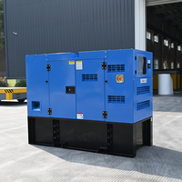 Generador diésel silencioso con cabina, motor Perkins de 30 kVA 24 kW, alternador Stamford, con certificación EPA.