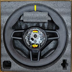 Volante sin Palanca de Cambios Color Gris para Porsche Panamera Cayman 987 718 Cayenne <span class=keywords><strong>Macan</strong></span> Taycan 991 992 911 - Product Image 3
