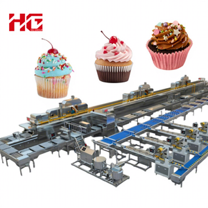 Nueva línea de producción de rosquillas llave en mano/Sistema de horneado de alto volumen decoración de aspersores automatizados Acero inoxidable 250 kg/h - Product Image 1