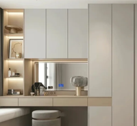 Buffet moderne nordique en bois massif blanc Buffet de cuisine en MDF de luxe tiroir de rangement pour salle à manger maison meubles de salon