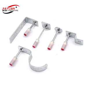 <span class=keywords><strong>Pince</strong></span> à tube <span class=keywords><strong>en</strong></span> acier isolée à tête plate de 1 pouce, <span class=keywords><strong>en</strong></span> forme de L, avec clou lisse, ignifuge, mini clou rond - Product Image 2