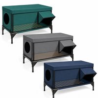 Meilleure vente : Maison pour chat d'extérieur chauffée, isolée, respirante, imperméable et pliable, cage, boîte de mise bas pour chatons, clôture pour animaux, tente, tout-en-un