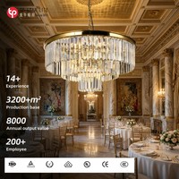 Lustre en cristal moderne et luxueux, style nordique, pour salon, chambre à coucher, restaurant, hôtel, villa